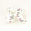 Utini Kimmy 120pcs Shipping Back to School Bow Name Bow School Hair Bow ABC Bow Rainbow Unicorn Ponytail Hairbow - (Color: White) view 1