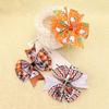 Utini 100pcs/lot Ghost Halloween Ribbon Bow Hair Clips Barrette Party Hairbow - (Color: Multi) view 3