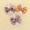 Utini 100pcs/lot Ghost Halloween Ribbon Bow Hair Clips Barrette Party Hairbow - (Color: Multi) view 4