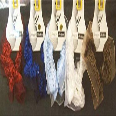 10 Pack New Hair Scrunchies TooleLace Design 4 Colors