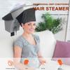 Elitzia Hair Steamer Salon Micro Mister Scalp Treatment Dye Perm Professional O3 Ozone Hooded Barber Shop Use for Natural Black Hair with Wheels ET1408B 7-Color Light view 2
