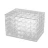 120 Grids Nail Jewelry Storage Box Acrylic Drawer Large Capacity Transparent Detachable Cosmetic Storage Makeup Jewelry Drawer Box view 1