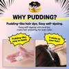 eZn Pudding Hair Dye, Ammonia-Free, Semi-Permanent DIY Korean Hair Dye Color with Keratin, Odorless Gentle for Sensitive Skin No Skin Irritation (Damask Rose) view 3