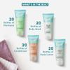 Eco Botanics Toiletries Set | 1-Shoppe Amenities Kit | 0.85oz Shampoo & Conditioner, Body Wash, Lotion | Travel Size | 80 Pieces view 3