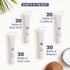 Infuse White Tea & Coconut Hotel Toiletries Bulk Set | 1-Shoppe Amenities Kit | 1oz Shampoo & Conditioner, Body Wash, Lotion | Travel Size | 80 Pieces view 3