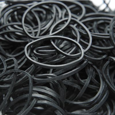 100 Count - #12 Black Tattoo Rubber Bands for Tattoo Machines Tattooing Gun in Fresh Sealed Bag (0.024, Pounds)