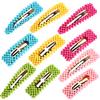 10 Pieces Simple Fashion Color Acrylic Bead Pearl Hair Clip BB Clip Geometric Candy Color Hairpin Women Teens Girls view 1