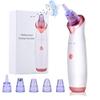 2023 Blackhead Remover Pore Vacuum Cleaner Electric Blackhead Vacuum Extractor Pore Cleaner Comedone Whitehead Remover Kit Pore Extractor Suction Too with 5 Different Sucker Heads view 1