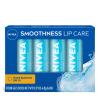 NIVEA Smoothness Lip Care, Sunscreen Lip Balm with SPF 15 Broad Spectrum, Shea Butter, Nourishing Oils and Vitamin C & E, 3-in-1 Moisture, Repair and Sunscreen, 0.17 Oz Stick, Pack of 4 view 1