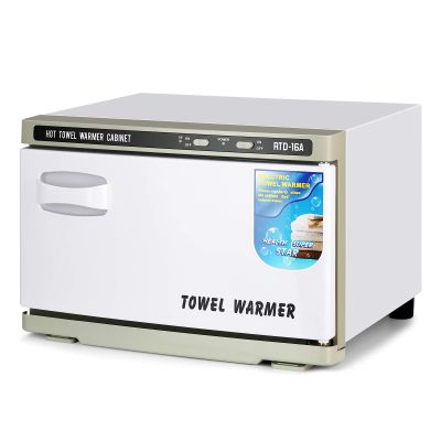 Artist hand Hot Towel Warmer Cabinet, 16L Large Capacity Towel Warmer Fast Heating Stainless Steel Cabinet for Bathroom, Spa Esthetician, Salon, Facial, and Family Use (16L)