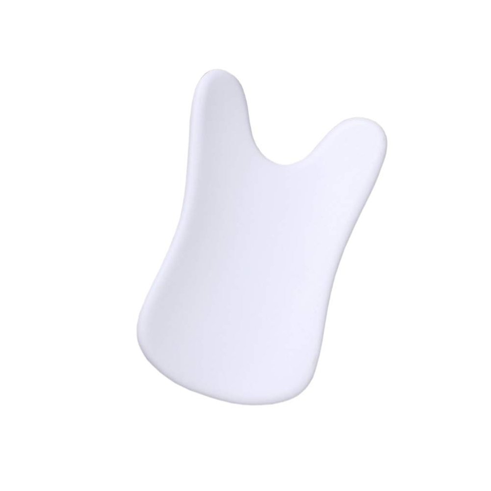 ARTIBETTER Gua Sha Massage Tool Gua Sha Scraping Massage Tool Body Face Massager Ceramic Massaging Board Guasha Scraping Ceramic Board Jade