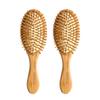 2pcs men combs for hair mens combs massage 's s for for hair teasing wood for wood wo scalp Wooden man view 1