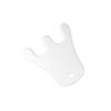 Face Scraping Board Muscle Scraping Tools Chinese guasha Scraping Massage Eye Massagers Ceramic Tools spa Traditional Scraping Plate Essential Oil White Handheld view 2
