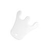 Face Scraping Board Muscle Scraping Tools Chinese guasha Scraping Massage Eye Massagers Ceramic Tools spa Traditional Scraping Plate Essential Oil White Handheld view 3