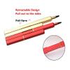 Exquisite Professional Lip Brush Applicators-Retractable Lipstick Brushes- Lipstick Gloss Makeup Brush Tool For Women and Girls (Bright Gold) view 3