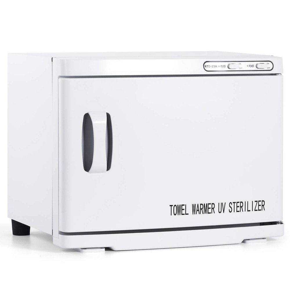 Artist hand Hot Towel Warmer Cabinet, 23L Large Capacity Towel Warmer Fast Heating Stainless Steel Cabinet for Bathroom, Spa Esthetician, Salon, Facial, and Family Use (23L)