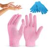 4Pcs Moisturizing Gloves Overnight - Cotton Gloves for Dry Hands Sleeping Moisturizer Gloves Overnight Hand Softening Gloves - Lotion Gloves Overnight for Women Hand Care Cotton Gloves for Women view 1