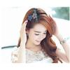 3 Pcs Retro Rhinestone Crystal Headband Flannelette Wraped Alloy Hair Band Hair Hoop Fashion Elegant Hair Accessorie for Women (B#) view 2
