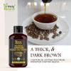 Organic Jamaican black Castor Oil (10.15 fl oz) USDA Certified, Traditional Handmade with Typical and Traditional roasted castor beans smell ,100% Pure black Castor Oil (No Additive, Non GMO) view 2