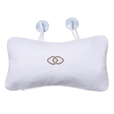 YUET Anti-Slip Non-Slip Bathtub Pillow Home Spa Bath Inflatable Cushion Head Neck Back Shoulders Rest Relax Suction Cup Bathroom Support for Hot Tub Luxurious Headrest