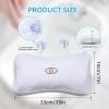 YUET Anti-Slip Non-Slip Bathtub Pillow Home Spa Bath Inflatable Cushion Head Neck Back Shoulders Rest Relax Suction Cup Bathroom Support for Hot Tub Luxurious Headrest view 3