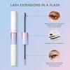 KISS Falscara DIY Eyelash Extension Bond & Seal Infused with Biotin & Vitamin E  Strong Gentle Comfortable Lash Adhesive for All Day Wear For Use With Falscara Lash Wisps, Remover, and Applicator view 2