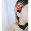 2 Pcs Sweet Red Imitation Pearls Hair Barrettes Fashion Alloy Side Clip Hairpin Hair Clips Wedding Bride Hair Accessories for Women (C#) view 3