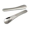 2Pcs Mini Metal Cosmetic Spatulas Facial Cream Mask Spoon Stick Mixing Spatulas Makeup Scoop for Mixing and Sampling Makeup Cosmetic Beauty Tools, Silver view 1