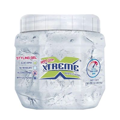 Wetline Xtreme Professional Extra Hold Clear Styling Gel 15.88 Oz