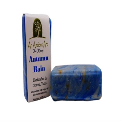 Ancient Art Soap 3.25oz All Natural Handcrafted Olive Oil Soap Bar (Autumn Rain)