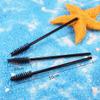 100 Pcs Disposable Eyelash Mascara Brushes with Case, Cozylkx Wands Applicator Makeup Brush Makeup Kits, Purple view 2