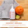 Sapadilla Liquid Hand Soap - Grapefruit + Bergamot - Made with 100% Pure Essential Oil Blends, Cleansing & Moisturizing, Aromatic & Fragrant Hand Soap, Plant Based, Biodegradable, 12 Ounce (Pack of 3) view 3