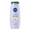 NIVEA Pampering Coconut and Almond Milk Body Wash with Nourishing Serum, Moisturizing Body Wash for Women, Enriched with Provitamin B5 and Vitamin E, 20 Fl Oz Bottle view 1
