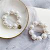 2 Pcs Pearl Hair Tie Ponytail Holders Hair Accessories for Girl Women view 1