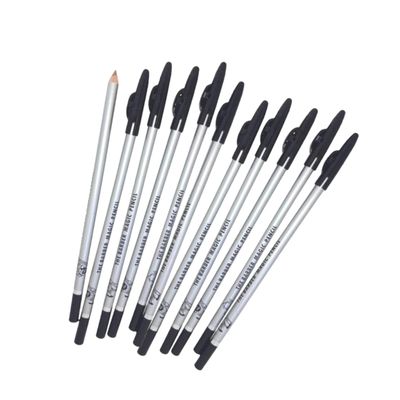 Barber Magic 12 PCS Pencil Supplies Lineup Tool with Built-in Sharpener for Men and Women Perfect Hairline over Beard, Mustache & Eyebrow Shaping