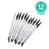 Barber Magic 12 PCS Pencil Supplies Lineup Tool with Built-in Sharpener for Men and Women Perfect Hairline over Beard, Mustache & Eyebrow Shaping view 2