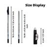Barber Magic 12 PCS Pencil Supplies Lineup Tool with Built-in Sharpener for Men and Women Perfect Hairline over Beard, Mustache & Eyebrow Shaping view 3