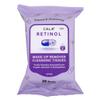 CALA Makeup Remover Cleansing Tissues: Retinol (30 Sheets) - Anti-Aging, Hydrating Wipes for a Smooth, Radiant Complexion, Gentle on All Skin Types (30ct, Retinol) view 1