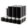 Allwon 10Pcs Black Empty Lipstick Tubes DIY Lip Balm Container (Rectangle Tube) view 1