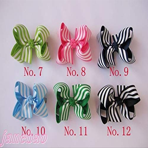 Utini 320pcs 3.5 inches Boutique Hair Bows Girl Hair Accessories Mix Color