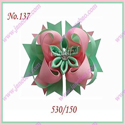 Utini 140pcs Romantic Hair Bows Kanzashi Boutique Hair Clips Popular Girl Hair Accessories