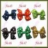 Utini 2017 Newest Style 500pcs 2.5'' Mix Colors Girls Boutique Hair Clips Wing Hair Bow Clips view 1