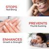Ellie Chase Stop Nail Biting Deterrent Treatment Polish Extra Bitter Taste 0.5 Oz | Stop Putting Fingers In Your Mouth | Safe For Adults & Kids | Helps Nail Growth Made in USA | DBP Free, TPHP Free view 4