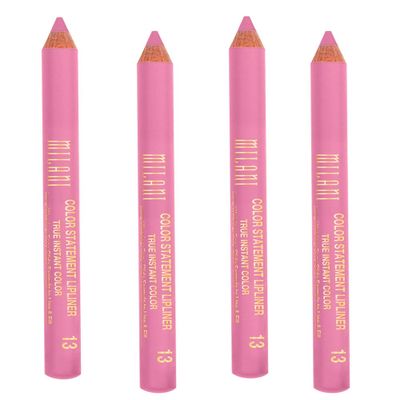 Pack of 4 Milani Color Statement Lipliner, Pretty Pink (13)