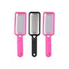 3pcs Double Sided Foot Grinding Tool Professional Stainless Steel Pedicure File Rosy Foot File Pink Sandpaper Boards for Smooth Use view 1