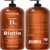 New York Biology Biotin Shampoo and Conditioner Set for Hair Growth and Thinning Hair - Thickening Formula for Hair Loss Treatment - For Men & Women - Anti Dandruff - 16.9 Fl Oz view 2