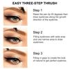 Boobeen Waterproof Eyebrow Pen - Microblading Eyebrow Pencil with a Micro-Fork Tip Applicator - Creates Natural Looking Brows Makeup Effortlessly view 4