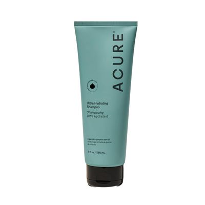 Acure Ultra Hydrating Shampoo - Moisturizing Shampoo for Women & Men, Moisturize and Soften Fine, Dry, Damaged, Color Treated Hair & Scalp w/ Argan Oil, Vegan, Paraben Free, Sulfate Free - 8 fl oz