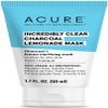 Acure Incredibly Clear Charcoal Lemonade Mask | For Oily to Normal & Acne Prone Skin | Charcoal, Lemon & Clay - Draws Out Impurities | 1.7 Fl Oz view 2