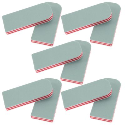 10pcs Nail Buffer File 2 Way Nail Art Shiner Polisher Buffing Sanding Files Block Pedicure Manicure File for Jade Artwork Walnut Nail